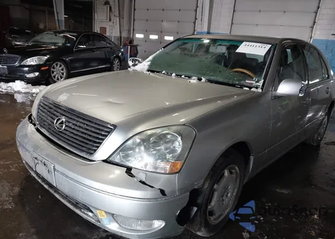 2002 Lexus Ls 430 из США, поврежденный, VIN JTHBN30F120072004